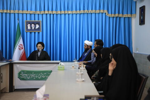 دیدار با آیت الله عبادی