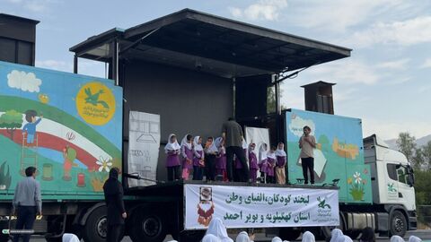 جاده سلامت گچساران میزبان ۲ هزار نفر در روز ششم تماشاخانه سیار