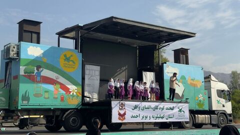 جاده سلامت گچساران میزبان ۲ هزار نفر در روز ششم تماشاخانه سیار