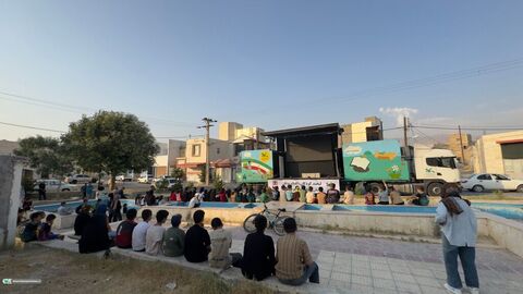 جاده سلامت گچساران میزبان ۲ هزار نفر در روز ششم تماشاخانه سیار