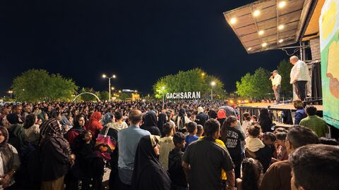 جاده سلامت گچساران میزبان ۲ هزار نفر در روز ششم تماشاخانه سیار