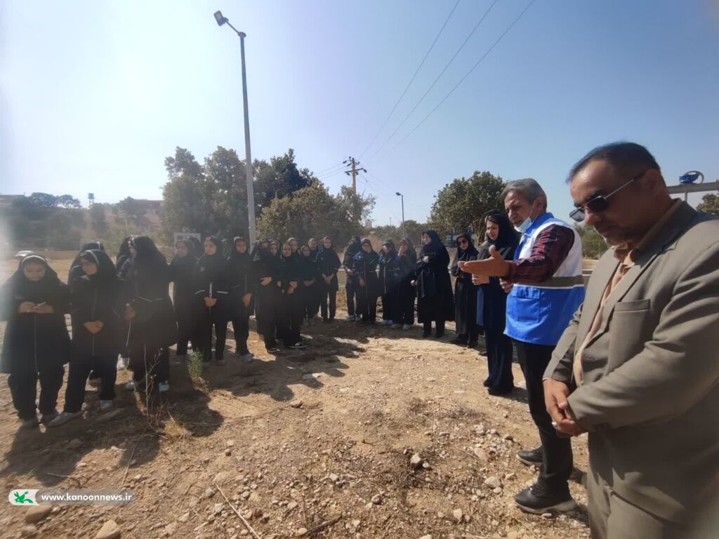 بازدید نوجوانان از تصفیهخانه آب یاسوج و آزمایشگاه کنترل کیفی آب و فاضلاب استان