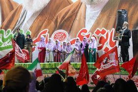 کانون پرورش فکری مازندران در شب ۲۲۸ تجمع مردمی ساری، میزبان برنامه‌های فرهنگی و کودکانه شد