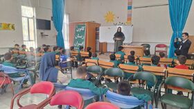 پیوندِ هنر، کتاب و سلامت در برنامه‌های پربار هفته ملی کودک در مرکز دو دامغان