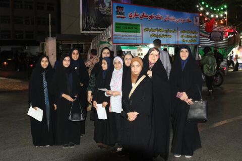 کانون پرورش فکری مازندران در شب ۲۲۸ تجمع مردمی ساری، میزبان برنامه‌های فرهنگی و کودکانه شد