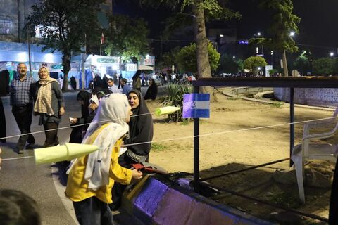 کانون پرورش فکری مازندران در شب ۲۲۸ تجمع مردمی ساری، میزبان برنامه‌های فرهنگی و کودکانه شد