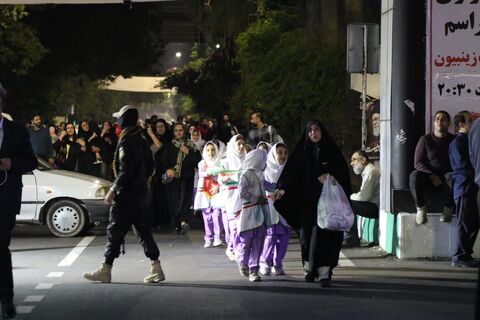 کانون پرورش فکری مازندران در شب ۲۲۸ تجمع مردمی ساری، میزبان برنامه‌های فرهنگی و کودکانه شد
