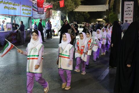 کانون پرورش فکری مازندران در شب ۲۲۸ تجمع مردمی ساری، میزبان برنامه‌های فرهنگی و کودکانه شد