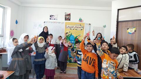 گزارش تصویری| «پیک امید» کانون اردبیل در زادگاه شهید مرحمت بالازاده