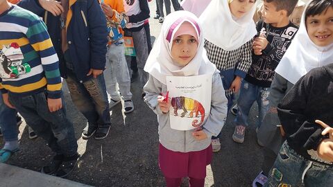 گزارش تصویری| «پیک امید» کانون اردبیل در زادگاه شهید مرحمت بالازاده