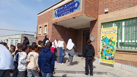گزارش تصویری| «پیک امید» کانون اردبیل در زادگاه شهید مرحمت بالازاده