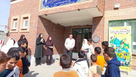 گزارش تصویری| «پیک امید» کانون اردبیل در زادگاه شهید مرحمت بالازاده