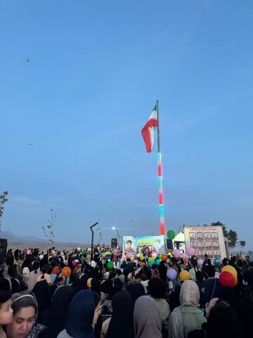 گزارش تصویری جشن بادبادک‌ها در بام‌شهر کاشمر