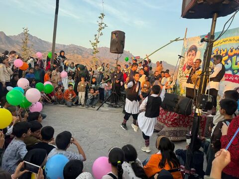 گزارش تصویری جشن بادبادک‌ها در بام‌شهر کاشمر