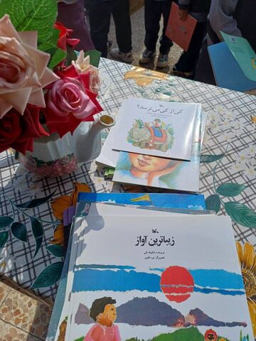 گزارش تصویری| اجرای برنامه‌های نشاط‌آفرین مرکز چهار کانون اردبیل در روستای صومعه و بنیاد کودک
