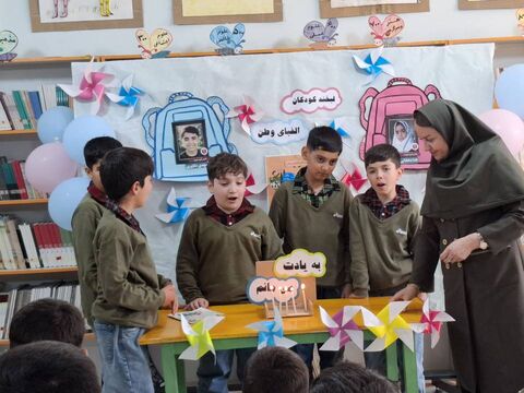 گزارش تصویری| شور و نشاط کودکان کوثری در جشن هفته ملی کودک با حضور مدیرکل کانون اردبیل