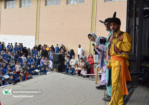 شهرستان نورآباد لرستان میهمان تماشاخانه سیار کانون
