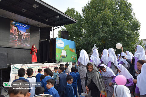 شهرستان نورآباد لرستان میهمان تماشاخانه سیار کانون