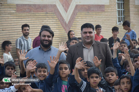 تماشاخانه سیار کانون در لرستان، شهرستان دورود روستای ناصرالدین