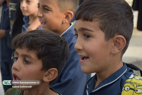 تماشاخانه سیار کانون در لرستان، شهرستان دورود روستای ناصرالدین