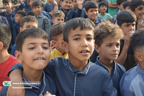 تماشاخانه سیار کانون در لرستان، شهرستان دورود روستای ناصرالدین