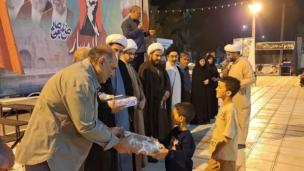 ایستگاه فرهنگی کانون سرپل ذهاب در اجتماعات شبانه این شهرستان برپا شد