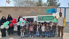 از فندخت تا آبیز؛ پیک شادی کانون، مهمان لبخند کودکان زیرکوه