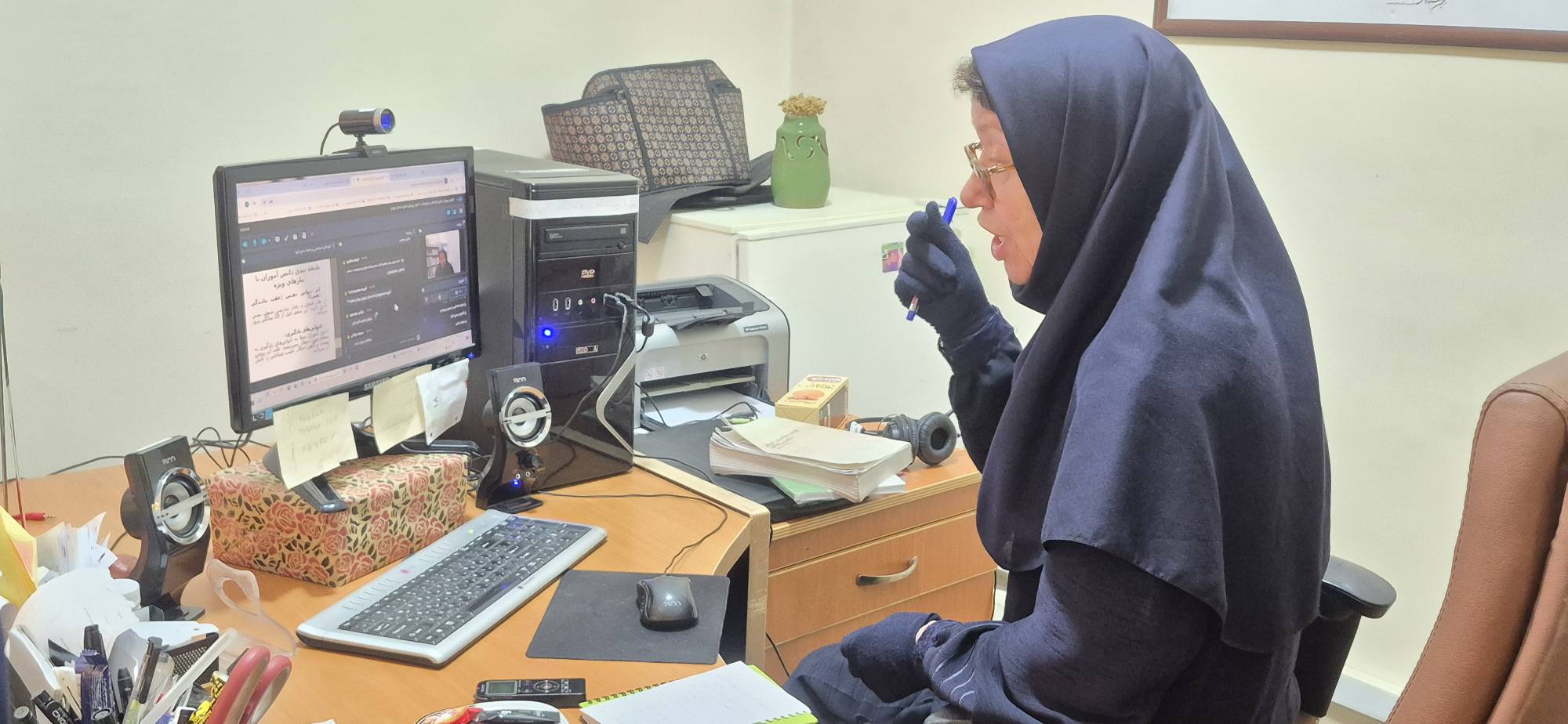 دکتر فریده ترابی میلانی در نشست تخصصی « چگونگی مواجه با کودکان با نیازهای ویژه در مراکز کانون »&nbsp;