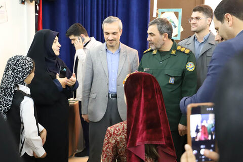 گزارش تصویری| نمایشگاه کتاب‌های حسی و لمسی در مراکز کانون اردبیل