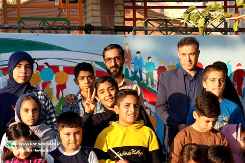دیوارنگاره / هفته کودک / چهارمحال و بختیاری