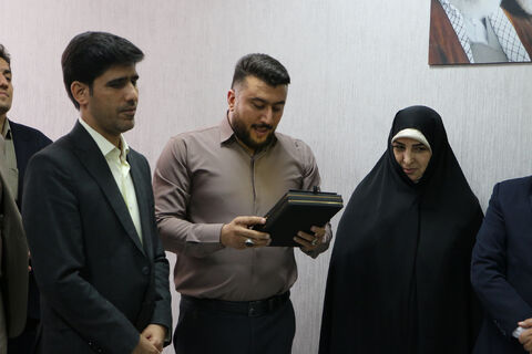تودیع معارفه.سمنان