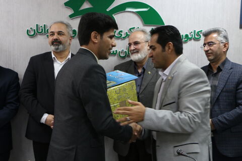 تودیع معارفه.سمنان