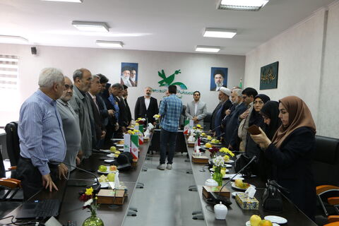 تودیع معارفه.سمنان