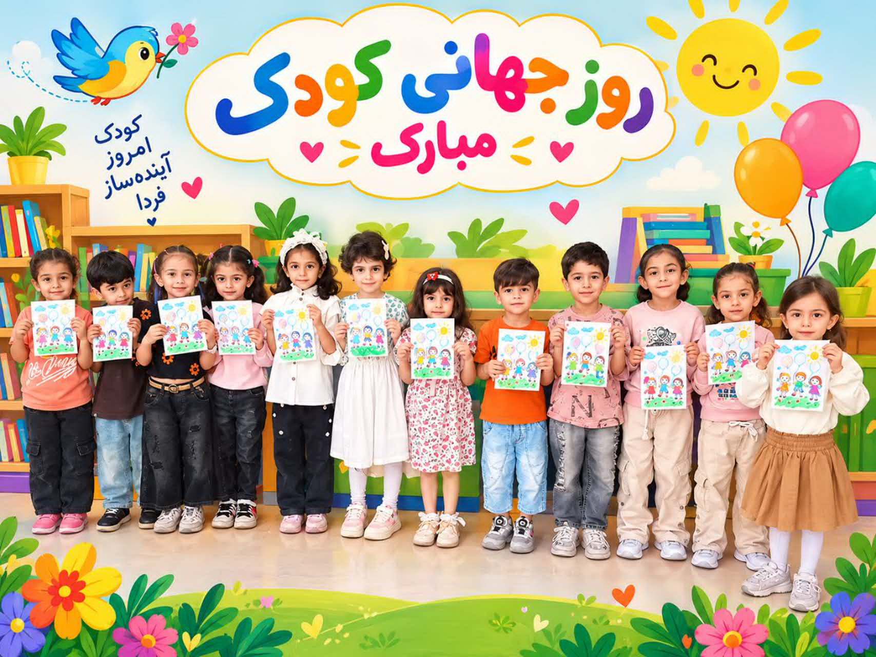 جشن «لبخند کودکان الفبای وطن» در مراکز ۱۱/۲۳/۲۴/۴۲ و رباط کریم