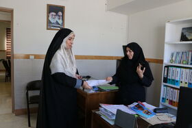 دیدار چهره‌به‌چهره سرپرست کانون پرورش فکری استان سمنان با کارکنان ستادی در نخستین روز کاری