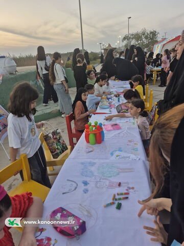 جشن پرواز بادبادکها در مراکز کانون استان بوشهر