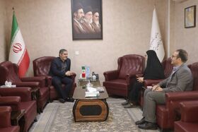دیدار ویدا ملکی مدیر کل استان و رئیس سازمان مدیریت و برنامه‌ریزی استان تهران با محوریت حمایت از مراکز کانون