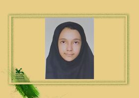 خوش درخشی عضو کانون قزوین در جشنواره ملی پوشاک دانش‌آموزی