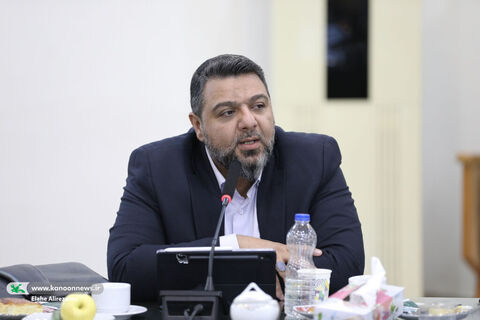امیرمحمدپور معاون توسعه مدیریت و منابع کانون  در  هفتمین نشست مدیران ارشد کانون