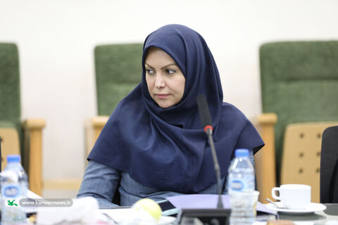 نازنین کمالی مدیرکل بودجه در  هفتمین نشست مدیران ارشد کانون