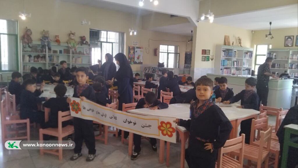 دانشآموزان دبستان شاهد در کانون محلات با دنیای قصه و هنر آشنا شدند