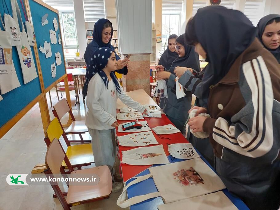 میزبانی از ۵۰۰ کودک ونوجوان در بازارچه هنری کانون پرورش فکری تالش