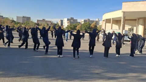 گزارش تصویری اردوی فرهنگی،علمی دانش‌آموزان هنرستان دانش‌پژوهان در مرکز شماره 8 مشهد