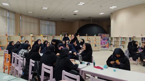 گزارش تصویری اردوی فرهنگی،علمی دانش‌آموزان هنرستان دانش‌پژوهان در مرکز شماره 8 مشهد