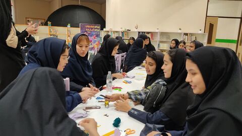 گزارش تصویری اردوی فرهنگی،علمی دانش‌آموزان هنرستان دانش‌پژوهان در مرکز شماره 8 مشهد