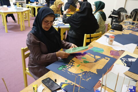 آموزش نمایش سایه ای و عروسکی