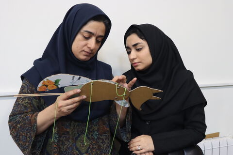آموزش نمایش سایه ای و عروسکی