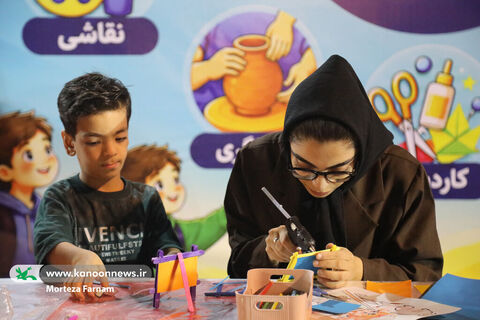 غرفه پدافند غیرعامل کانون پرورش فکری کودکان و نوجوانان استان یزد