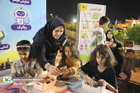 غرفه پدافند غیرعامل کانون پرورش فکری کودکان و نوجوانان استان یزد
