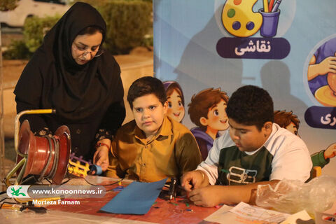 غرفه پدافند غیرعامل کانون پرورش فکری کودکان و نوجوانان استان یزد